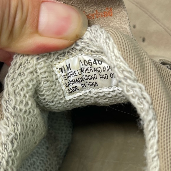 Timberland Power Lounger Shoes Women’s Smart Wool Lined Suede Leather Cream 7.5 - Picture 6 of 9